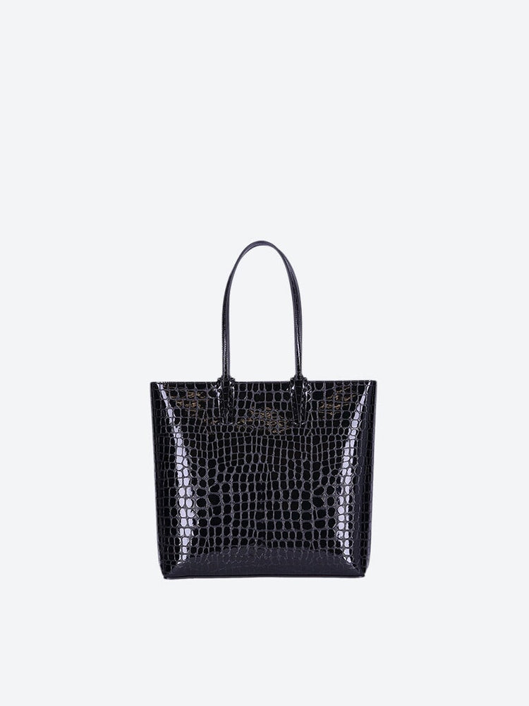 Christian Louboutin Women Cabata Zipped Leather Tote Bag