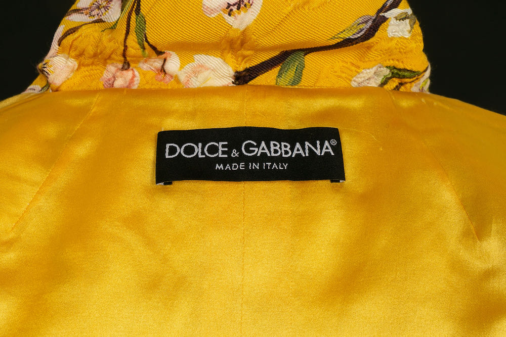 Veste fleurie Dolce&Gabbana