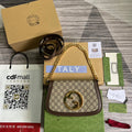 gg Blondie Shoulder Bag Beige For Women, Women’s Bags 11in/28cm gg 699268 K9GSG 8358
