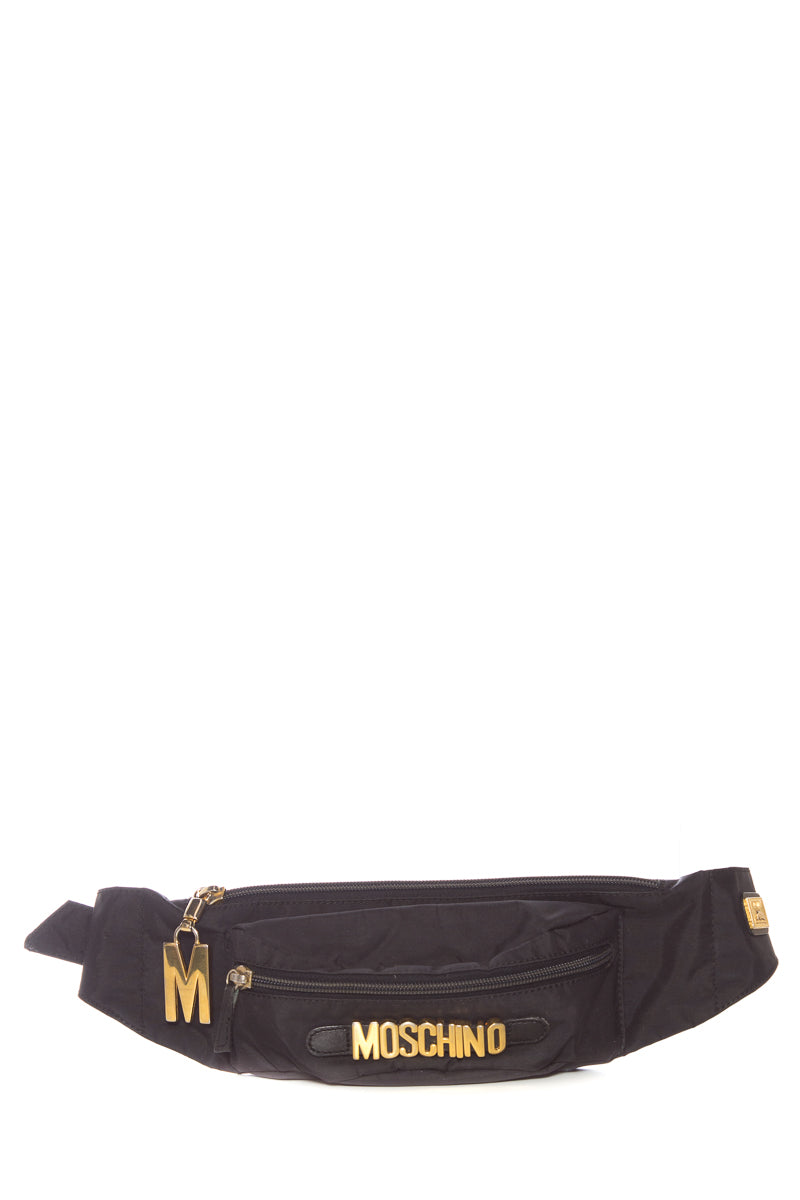 Moschino Black Waist Bag