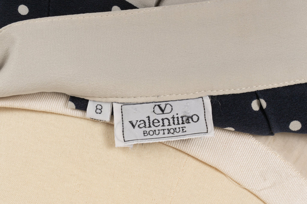Jupe ÃƒÆ’Ã‚Â  pois Valentino EtÃƒÆ’Ã‚Â© 1992
