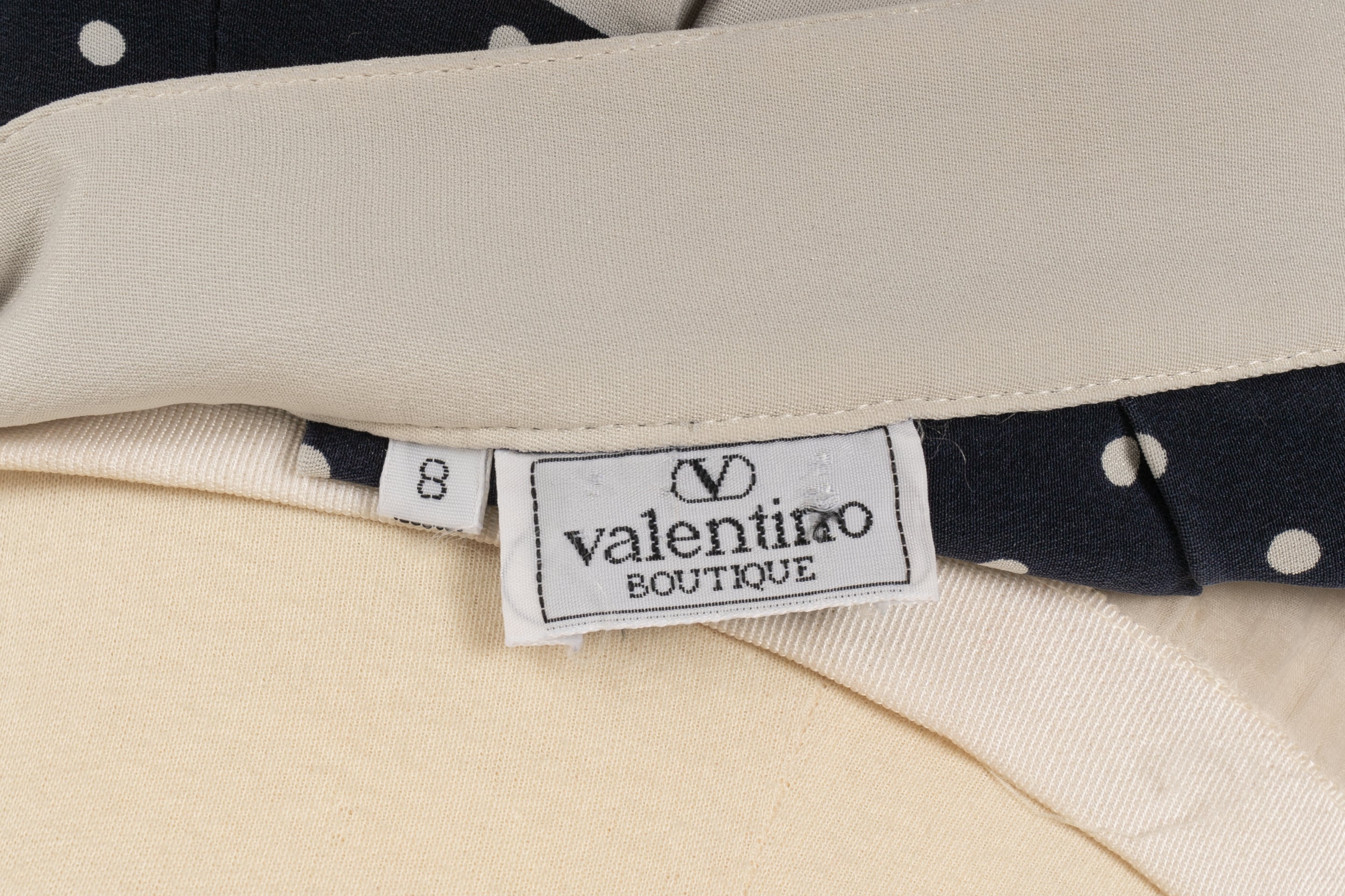 Jupe ÃƒÆ’Ã‚Â  pois Valentino EtÃƒÆ’Ã‚Â© 1992