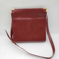 Cartier Gold Leather Clutch Bag
