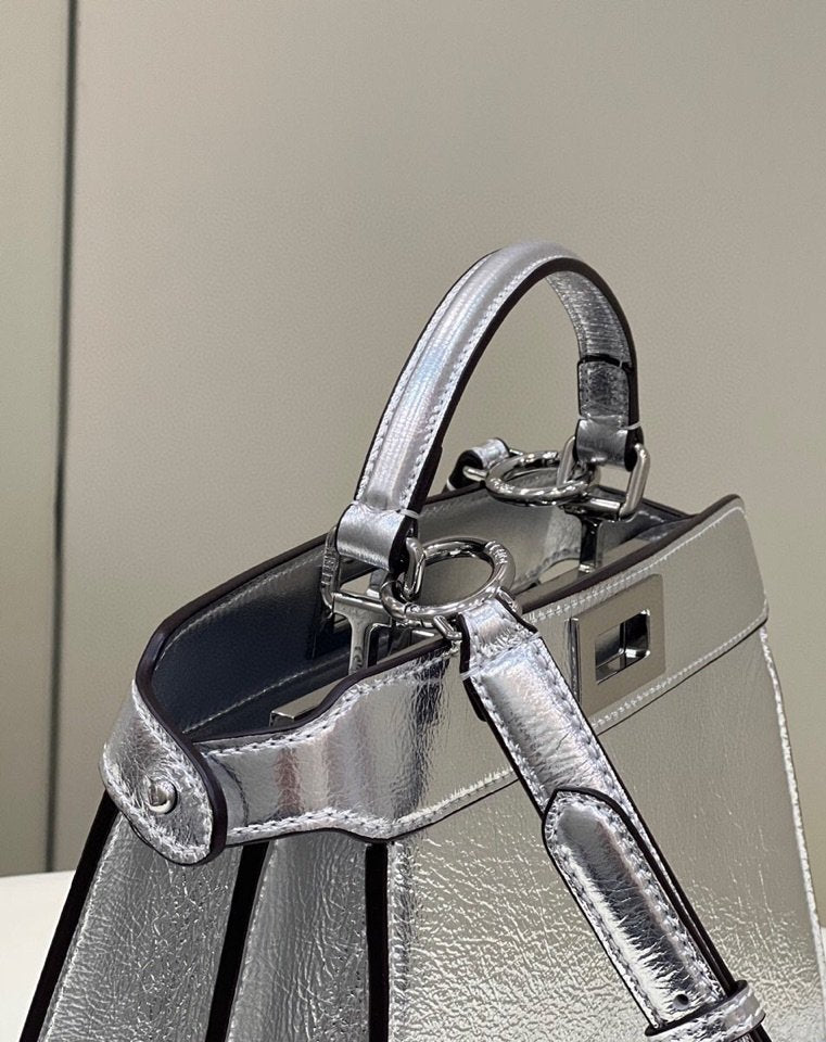 FI GlamI Small Silver Bag For Woman 27cm/11in
