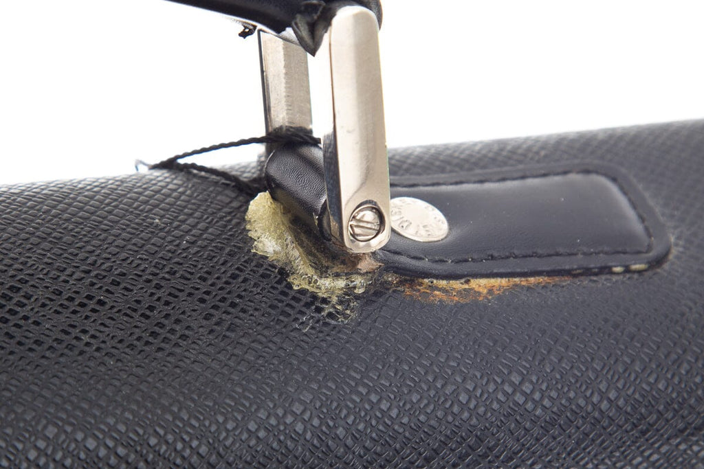 Louis Vuitton Black Taiga Porte-Documents Briefcase