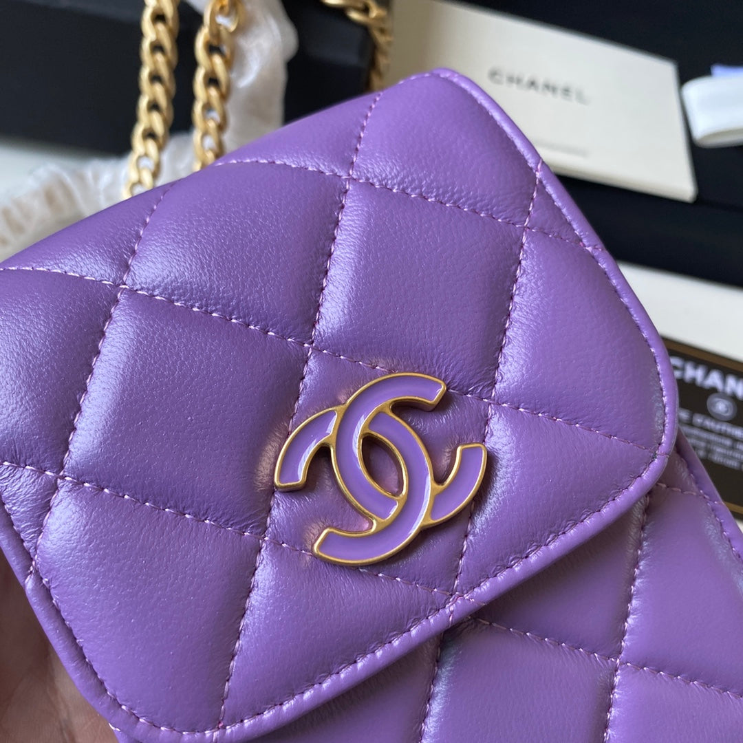 CHLPhone Holder Purple Bag For Women 15cm/6in