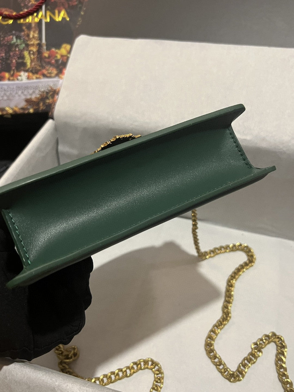 GLAMI Small Devotion Bag In Plain Green For Women 7.5in/19cm GLAMI GLAMI6711AV89380530