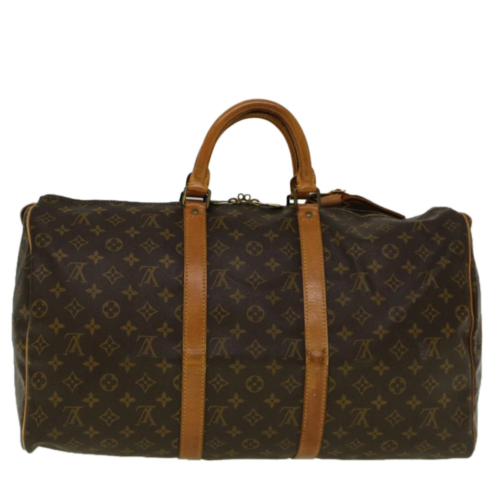 Louis Vuitton Keepall 50  Canvas Travel Bag ()