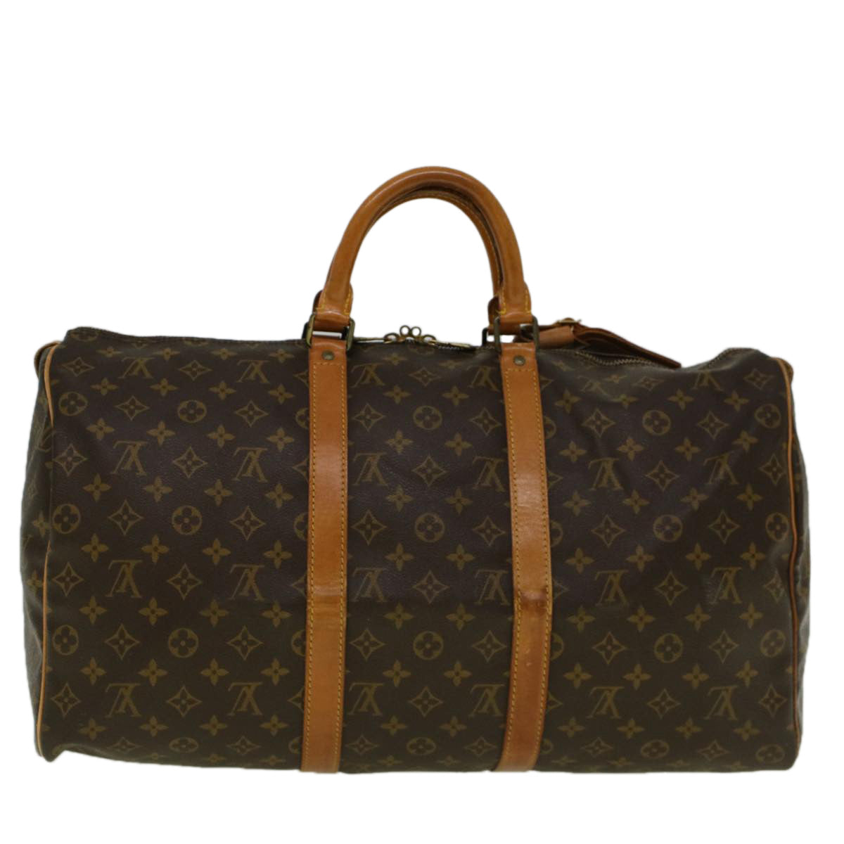 Louis Vuitton Keepall 50  Canvas Travel Bag ()
