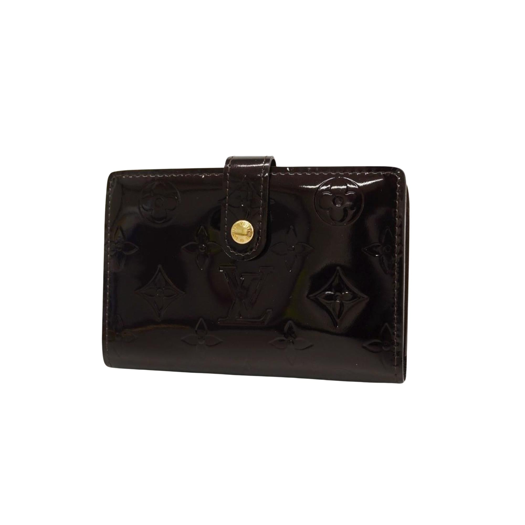 Louis Vuitton Portefeuille Viennois  Patent Leather Wallet  ()