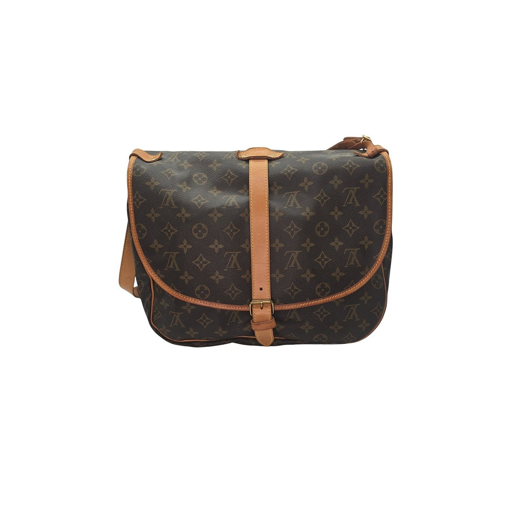 Louis Vuitton Vintage Monogram Saumur Bag