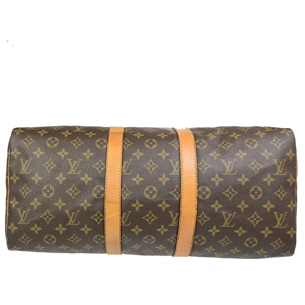 Louis Vuitton Keepall 45  Canvas Travel Bag