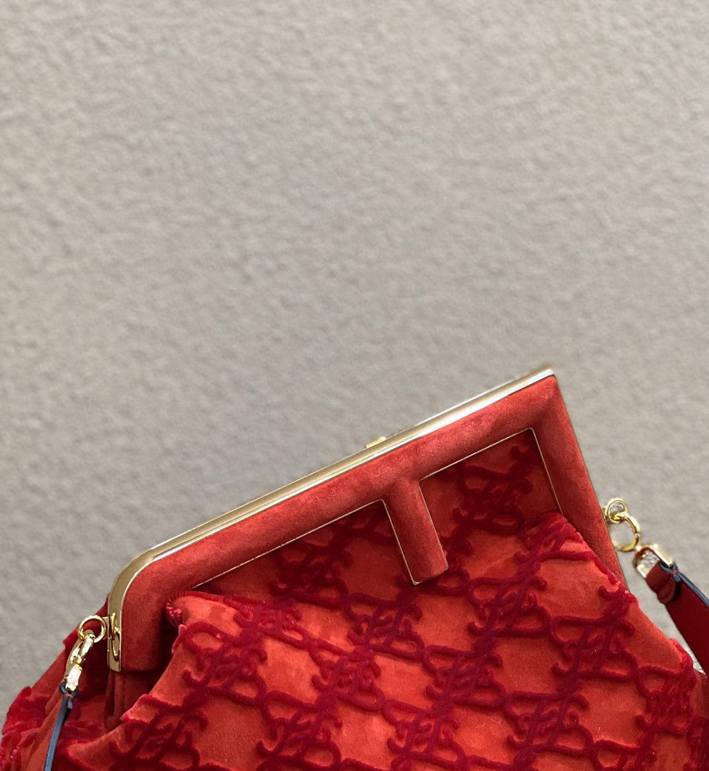 FI First MeGLAMIum Red Bag For Woman 32.5cm/13in