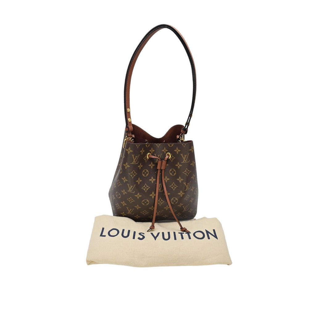 Louis Vuitton Monogram Caramel NéoNoé MM Bucket Bag