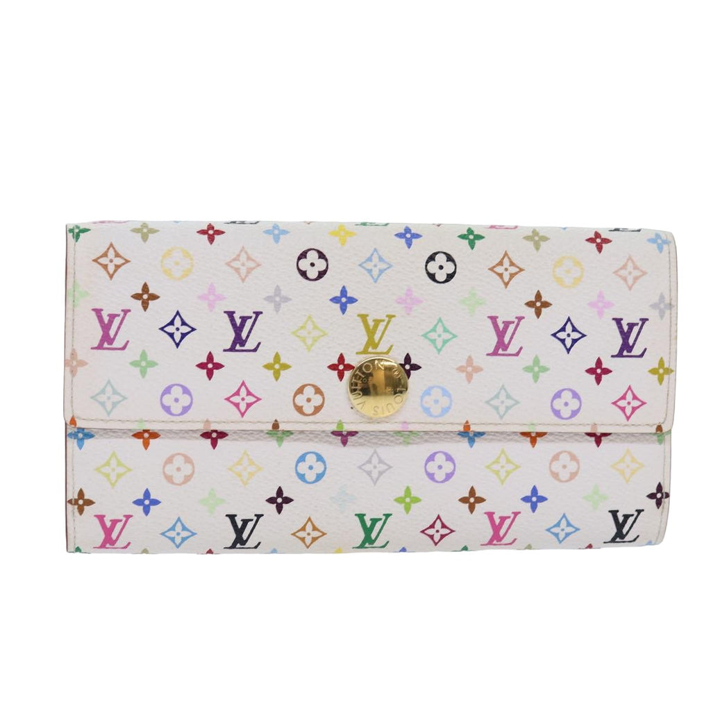 Louis Vuitton Portefeuille Sarah  Canvas Wallet