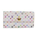 Louis Vuitton Portefeuille Sarah  Canvas Wallet