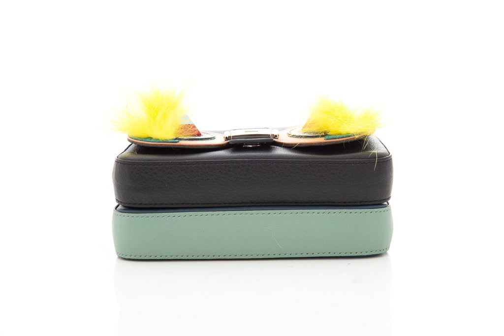Fendi Multicolor Double Baguette Monster Cross-Body