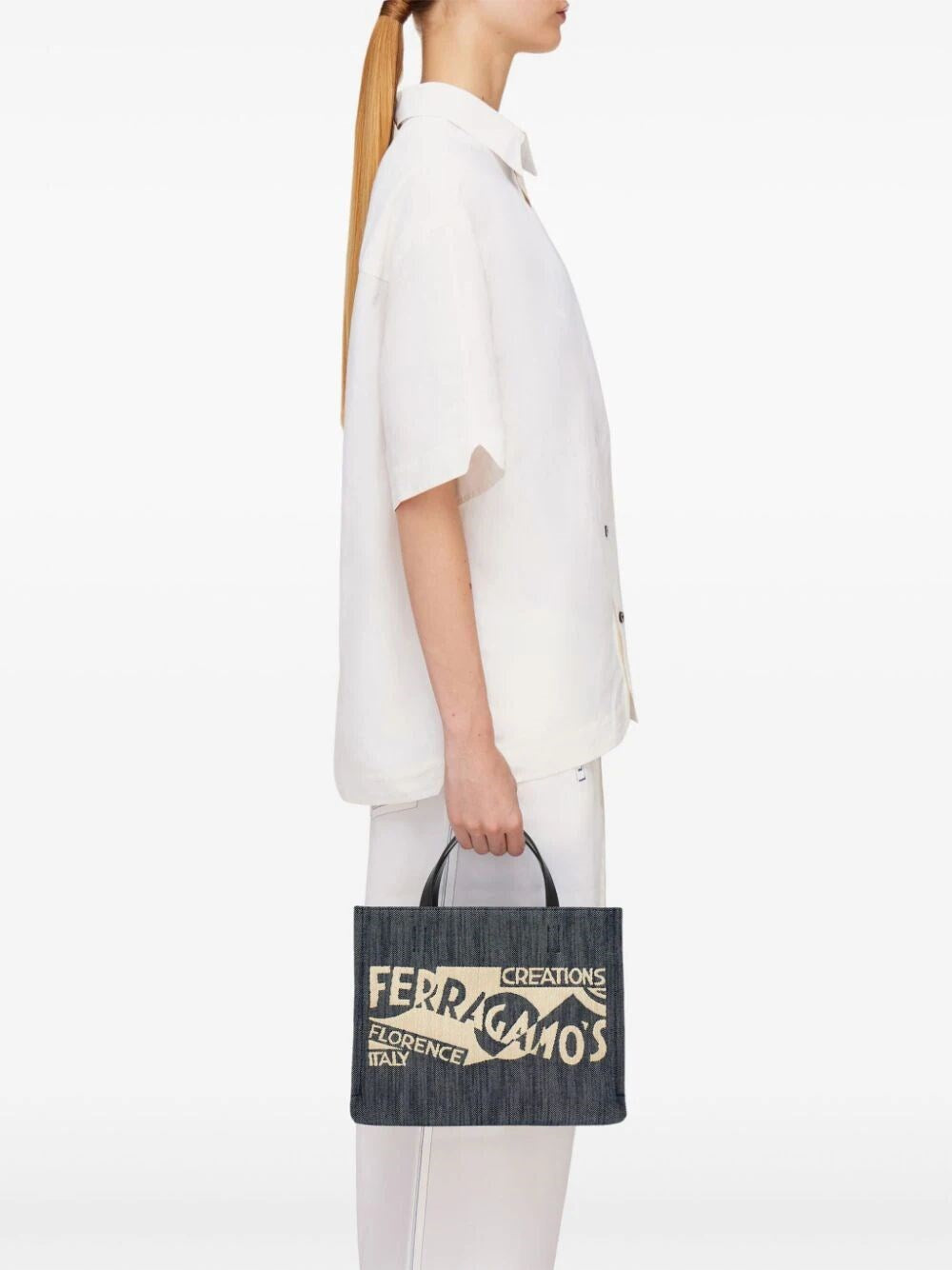 Ferragamo Women Venna Small Tote Bag