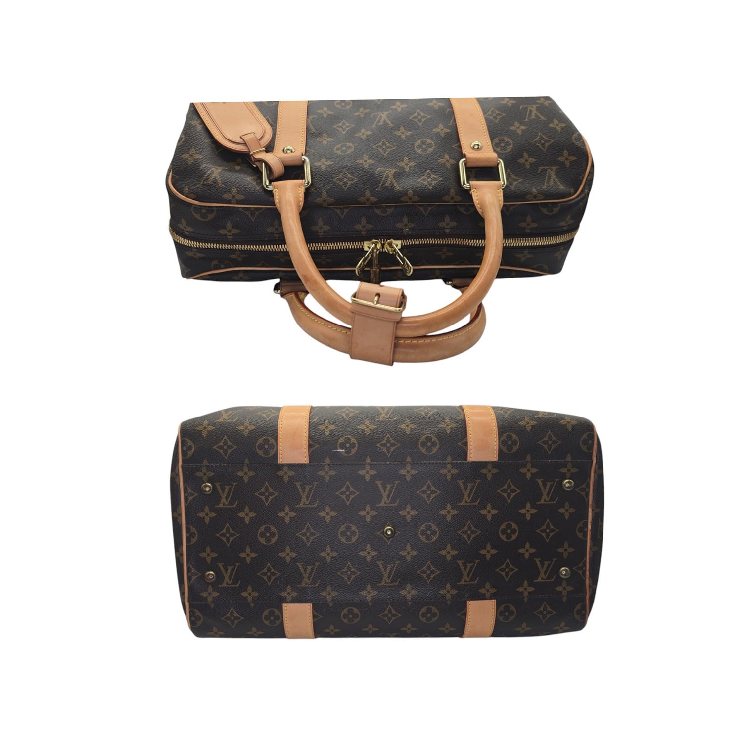 Louis Vuitton Vintage Monogram Canvas Carryall Bag