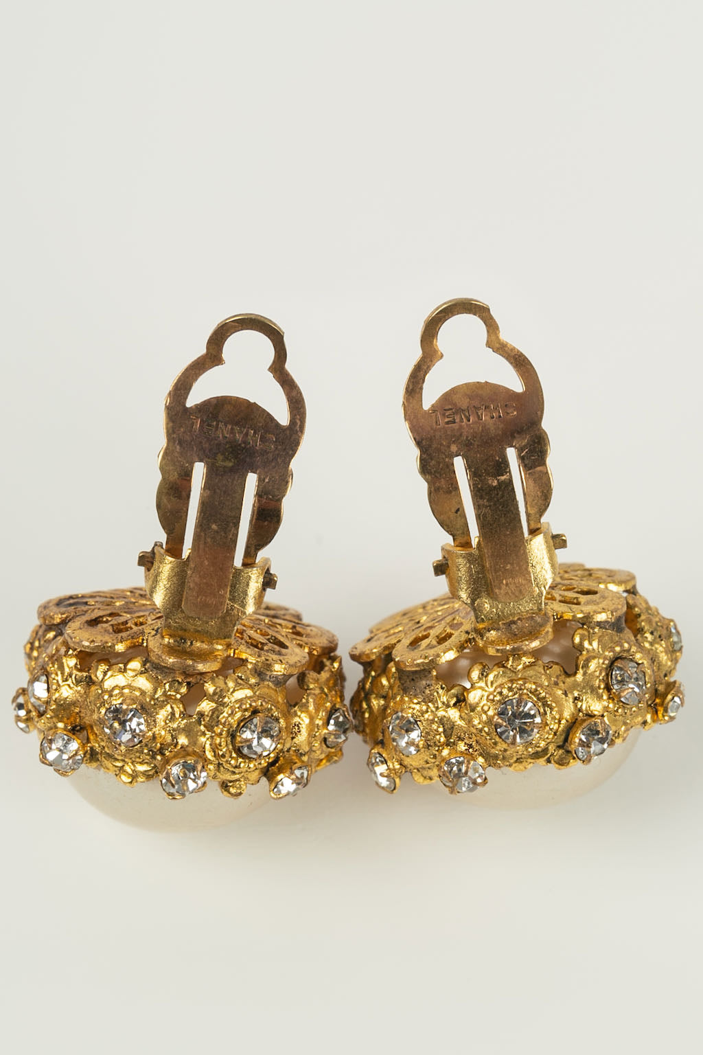 Boucles d'oreilles Chanel ÃƒÆ’Ã‚Â©poque Coco