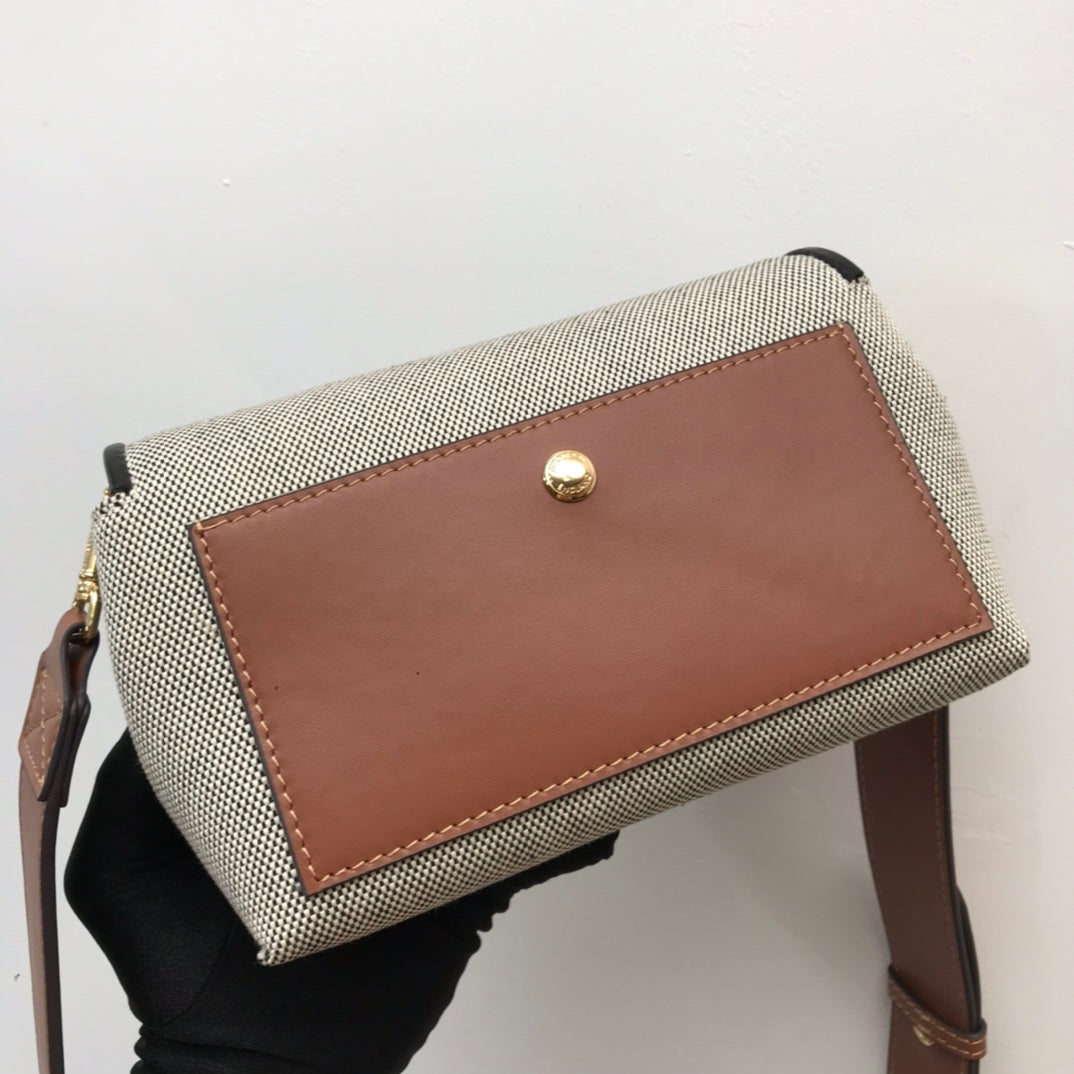 GLAMI Horseferry Print Cotton Canvas Small Crossbody Bag For Women, Bags 7.1in/18cm 80398691