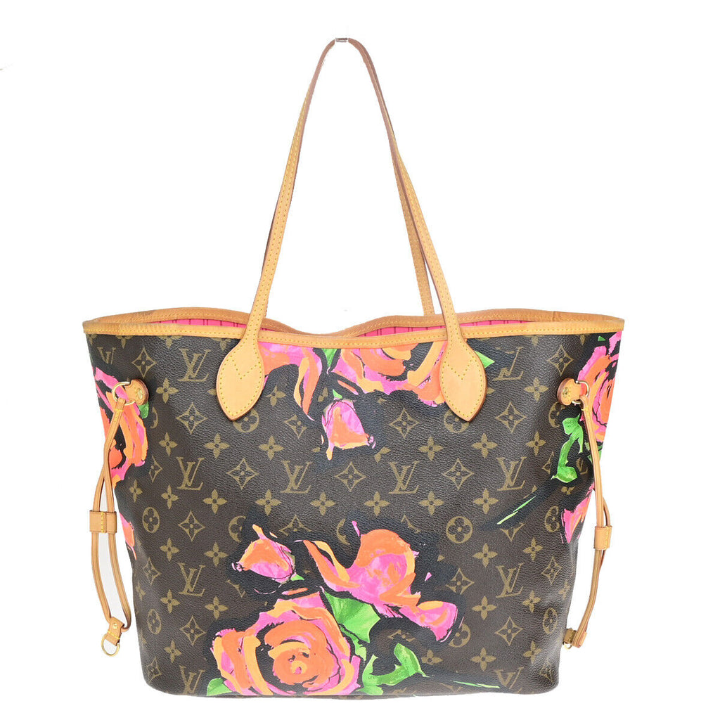 Louis Vuitton Neverfull Mm  Canvas Tote Bag