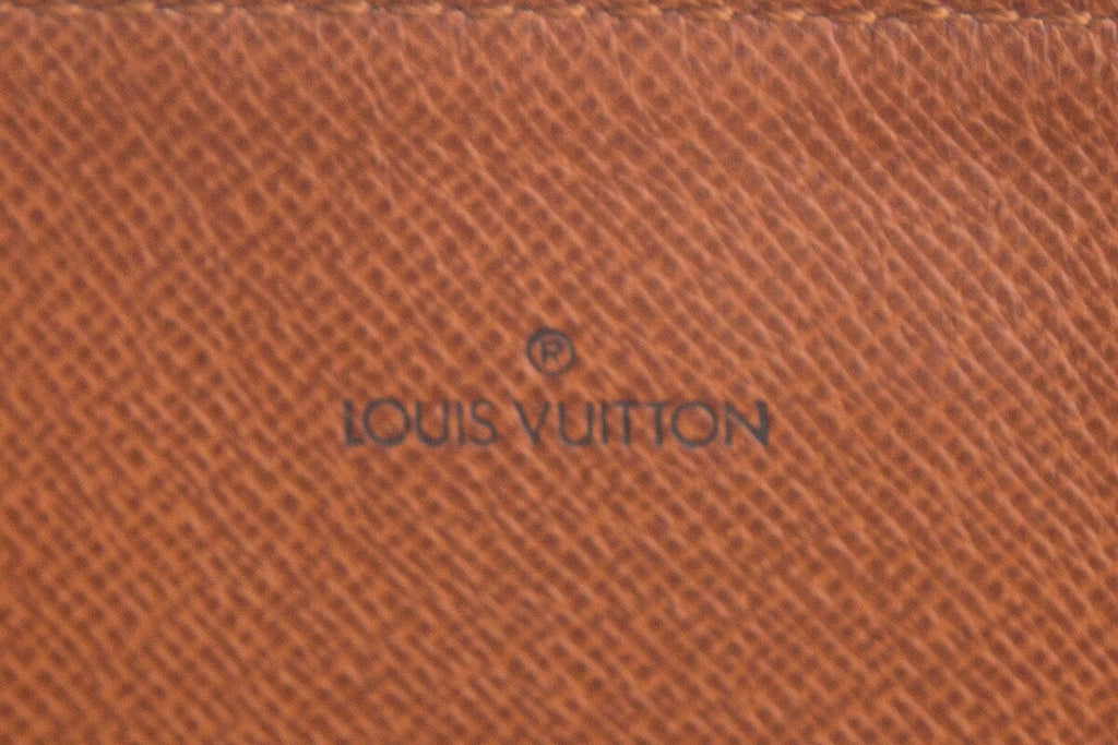 Louis Vintage Vuitton Brown Monogram Canvas Laptop Case