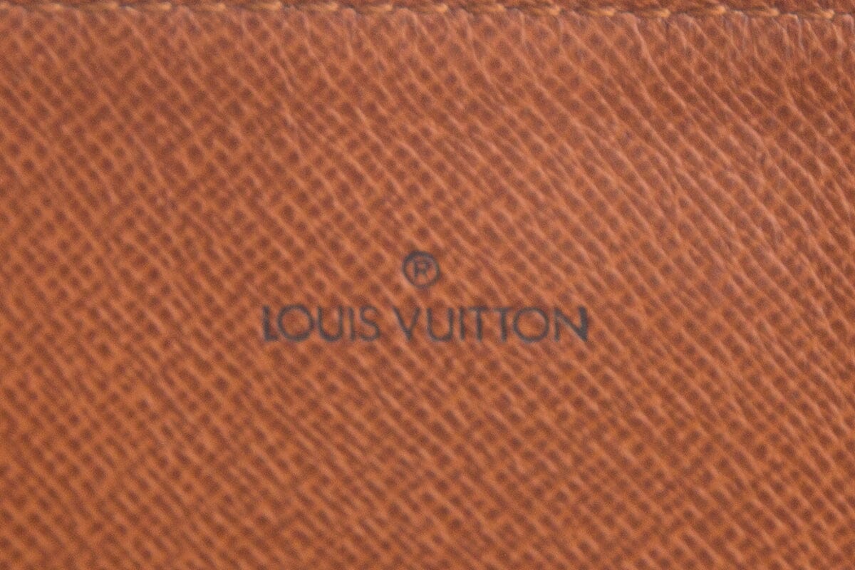 Louis Vintage Vuitton Brown Monogram Canvas Laptop Case