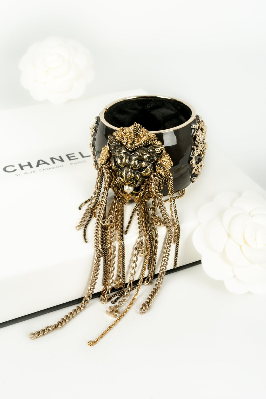 Bracelet "tÃƒÆ’Ã‚Âªte de lion" Chanel 2011