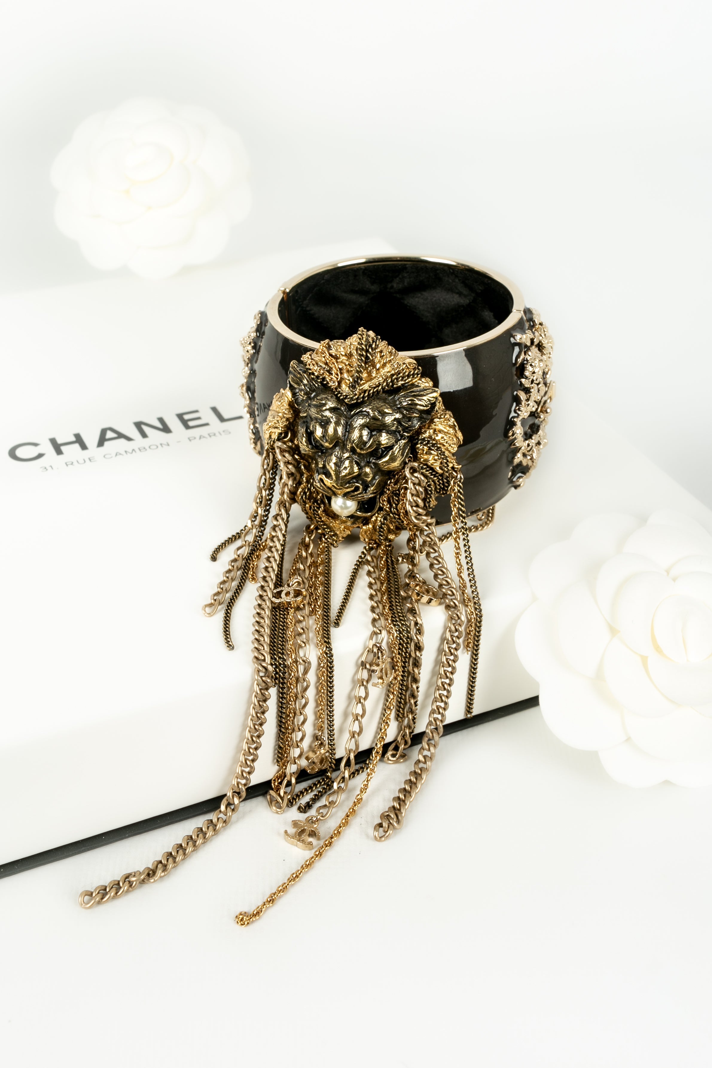 Bracelet "tÃƒÆ’Ã‚Âªte de lion" Chanel 2011