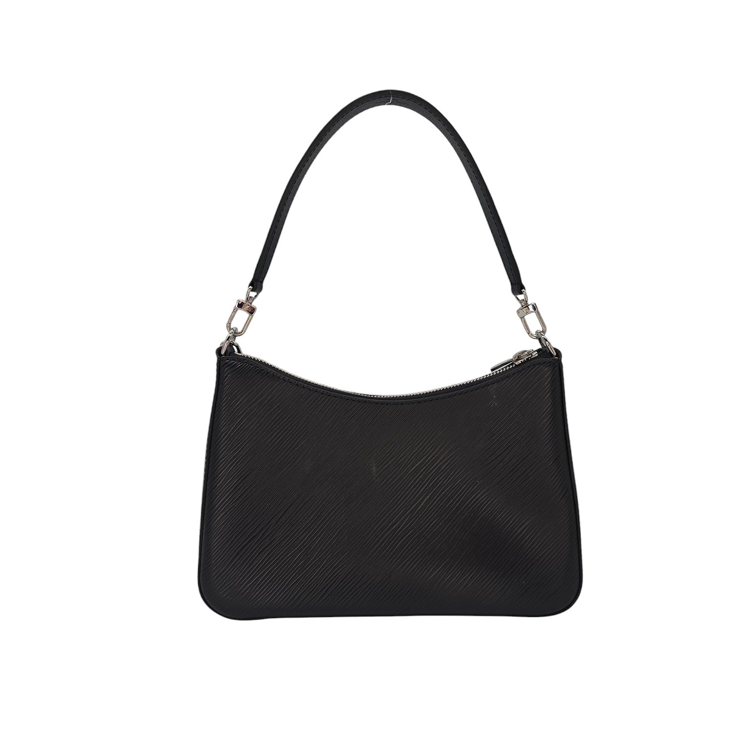 Louis Vuitton Black Epi Pochette Marelle Top Handle Baguette
