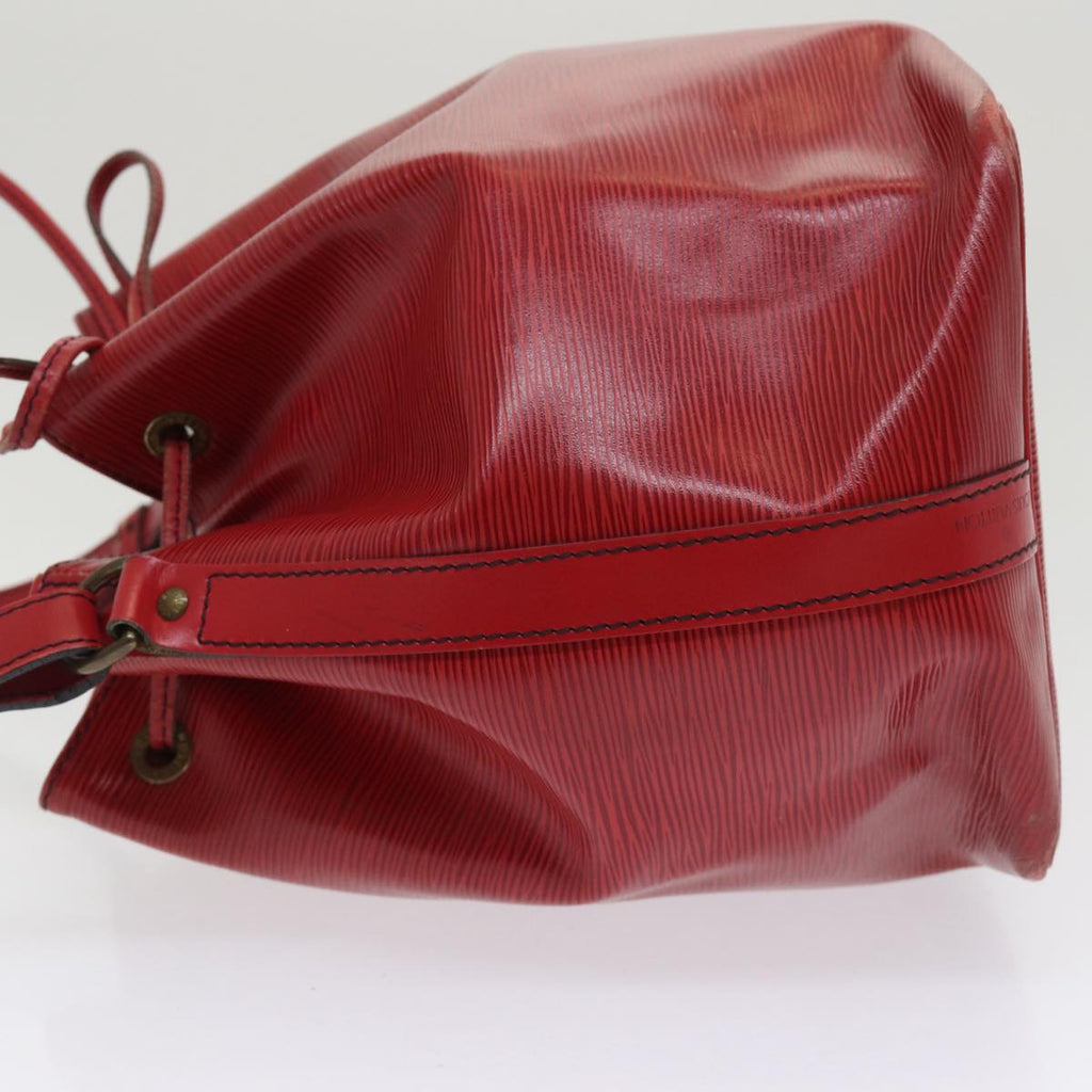 Louis Vuitton Epi Petit Noe Shoulder Bag Red