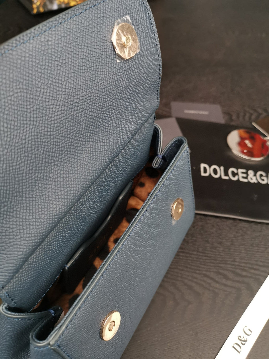 GLAMI Small Sicily Bag In Dauphine Blue For Women 7.5in/19cm GLAMI