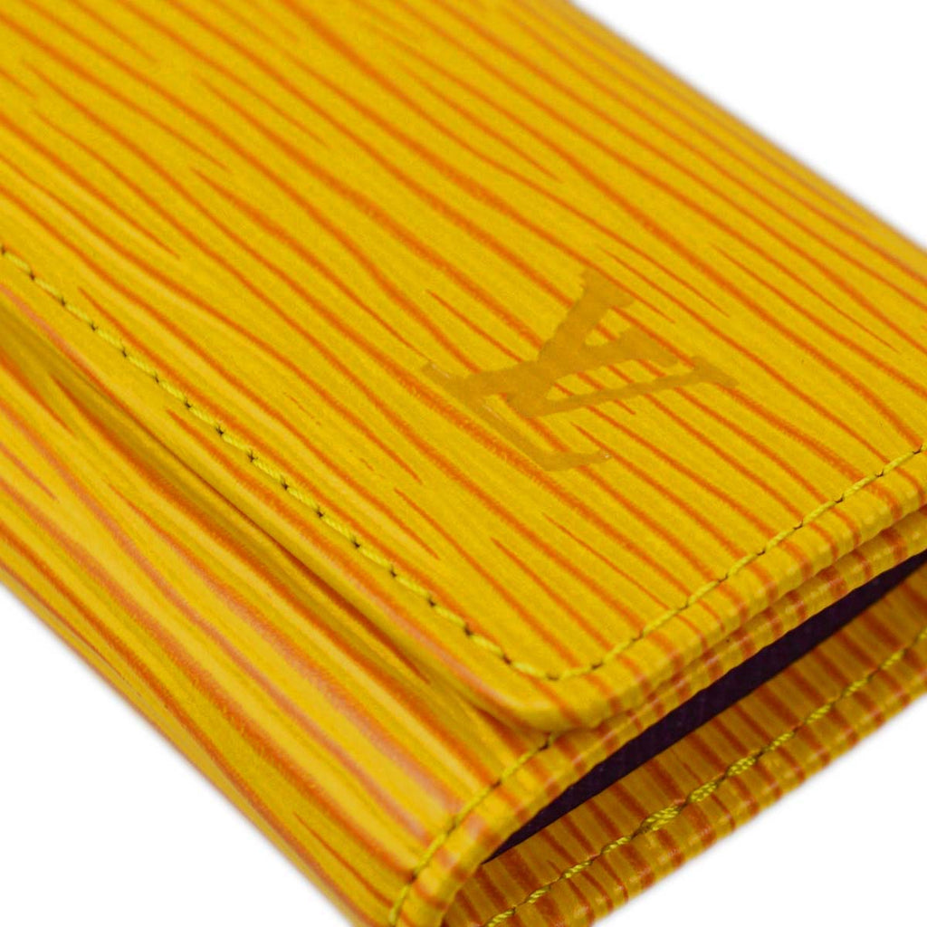 Louis Vuitton 1999 Yellow Epi Multicles 4 Key Case M63829 Small Good