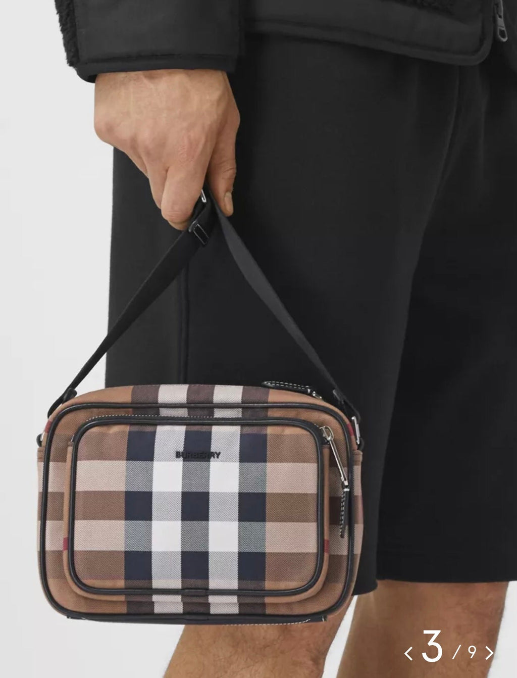 GLAMI Check Crossbody Bag For Men, Bags 8.9in/22.5cm 80491451