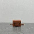 GLAMI Card Holder On Chain Triomphe Tan For Women 4in/11cm 10J743DPV.04LU