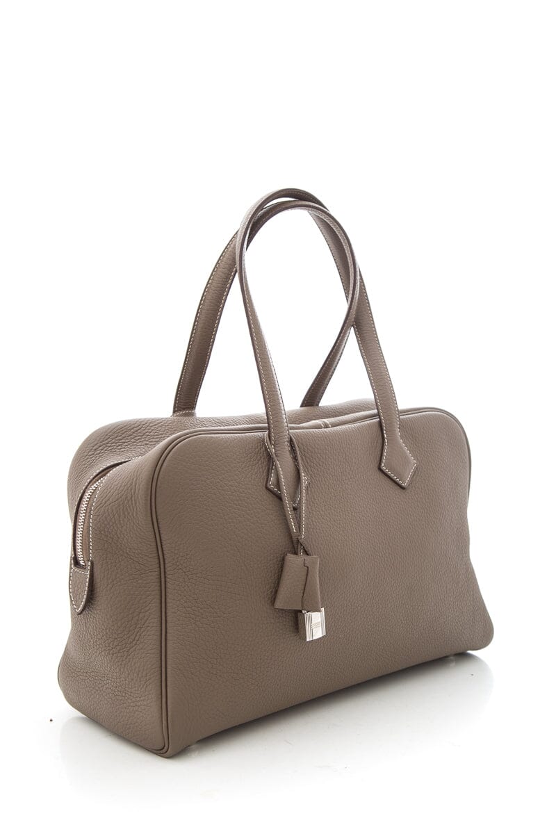 HermÃƒÆ’Ã‚Â¨s Grey 35 CM Victoria Handbag