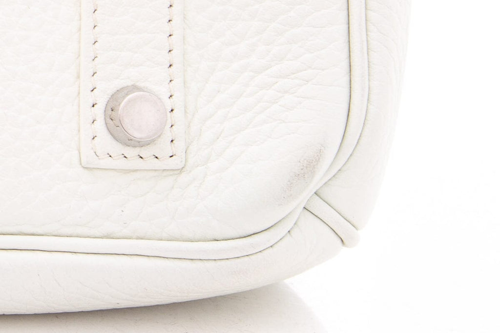 HermÃƒÆ’Ã‚Â¨s 2011 White Togo Leather Birkin 35CM Handbag