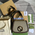 gg Blondie Medium Shoulder Bag Beige For Women, Women’s Bags 11.4in/29cm gg ‎699210 96IWG 8745