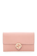 Gucci Pink Leather Interlocking G Cross-Body