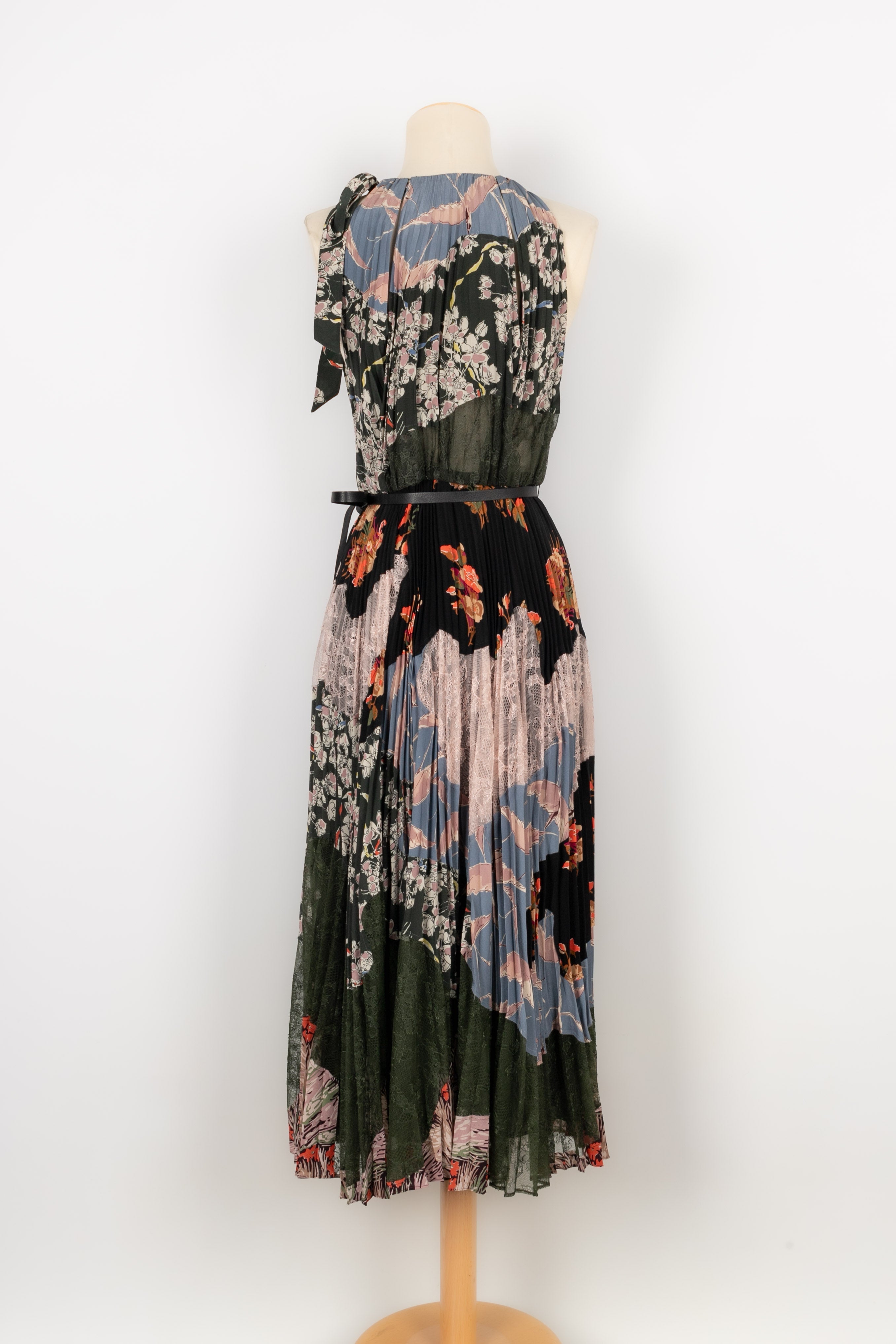 Robe plissÃƒÆ’Ã‚Â©e en soie Valentino
