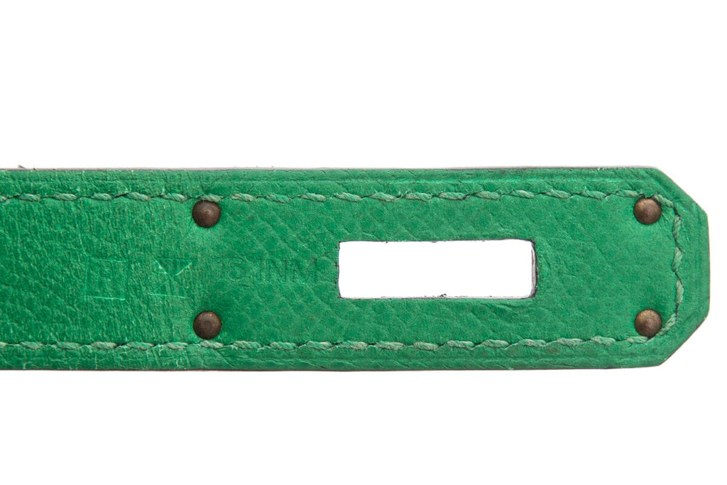 HermÃƒÆ’Ã‚Â¨s Birkin 30cm  Menthe Mint Green Handbag