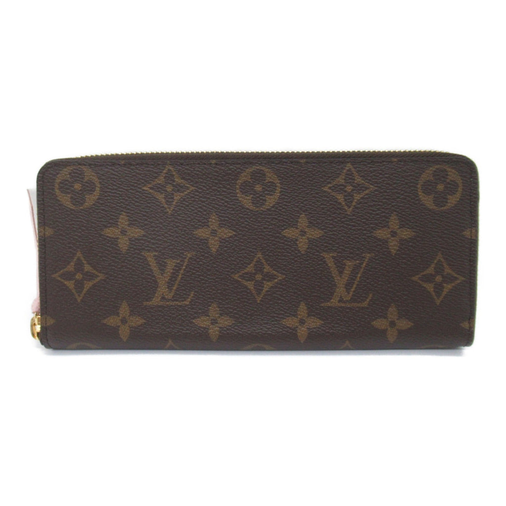 Louis Vuitton Louis Vuitton Portefolio Clemens Round Long Wallet Round Long Wallet PVC Coated Canvas Monogram  Brown M61298