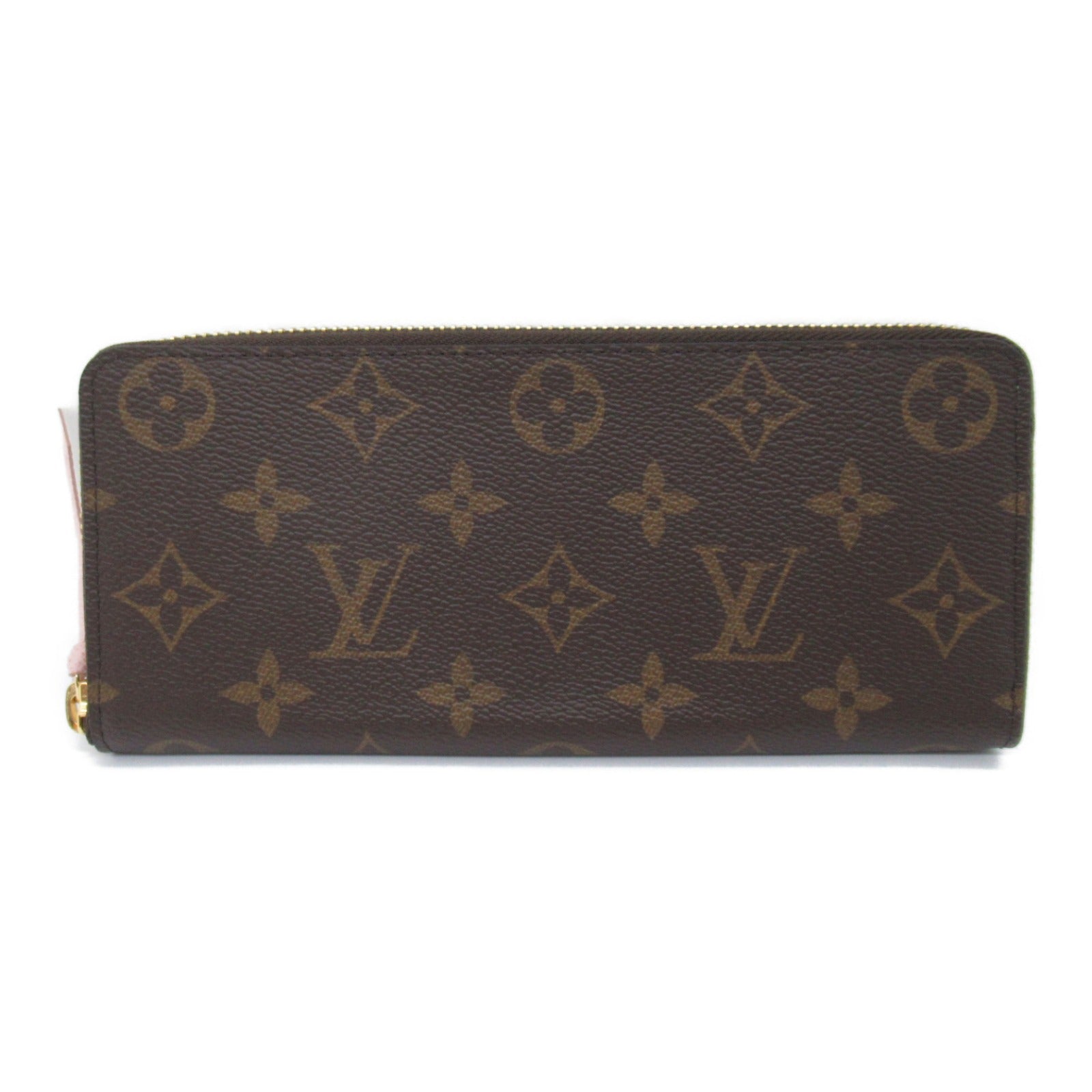 Louis Vuitton Louis Vuitton Portefolio Clemens Round Long Wallet Round Long Wallet PVC Coated Canvas Monogram  Brown M61298