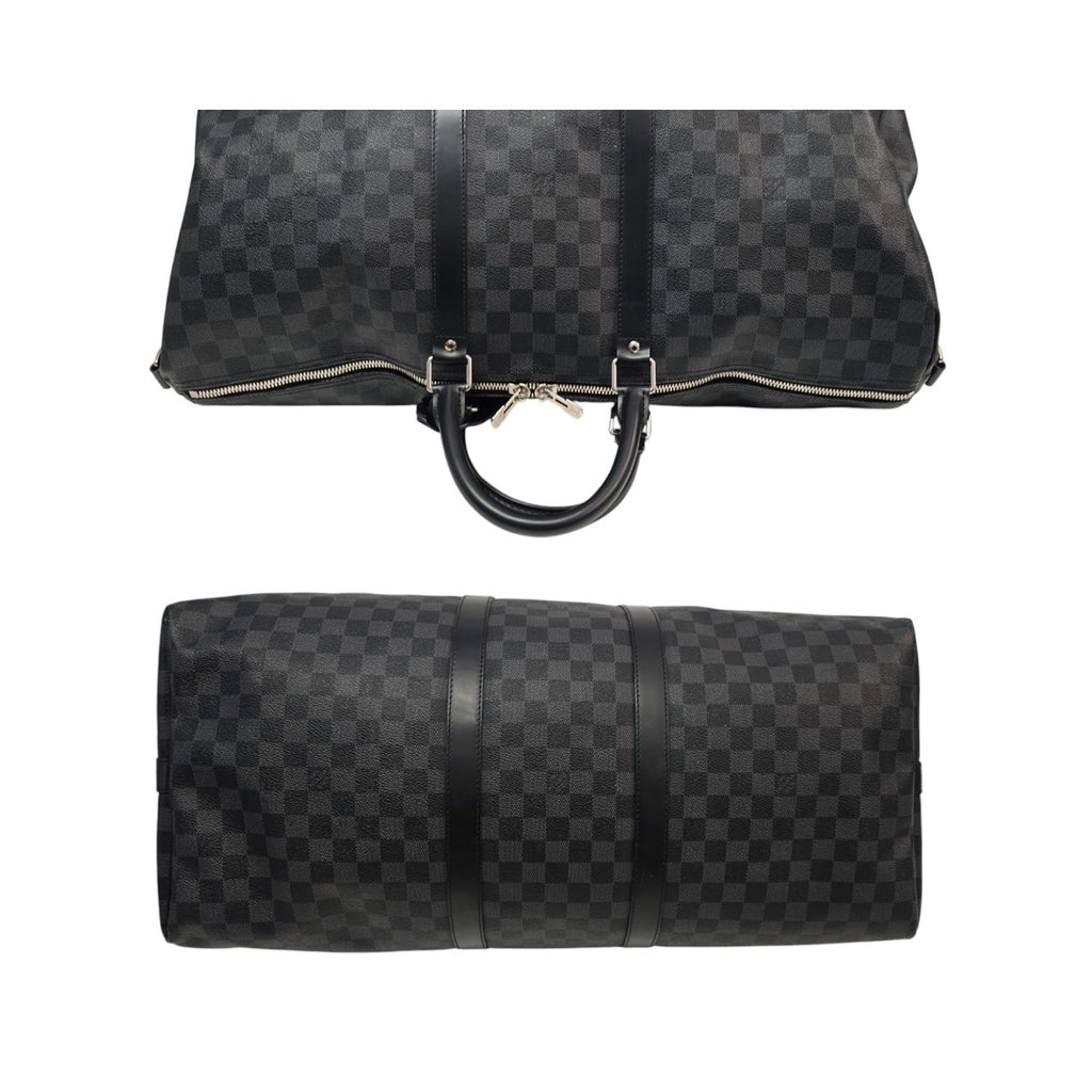 Louis Vuitton Damier Graphite Keepall 55 Bandouliere