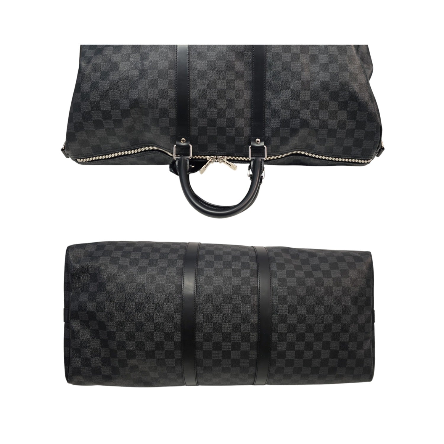 Louis Vuitton Damier Graphite Keepall 55 Bandouliere
