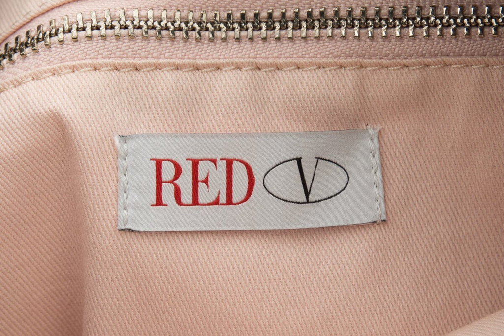 Red Valentino Floral  Nylon Bow Detail Tote