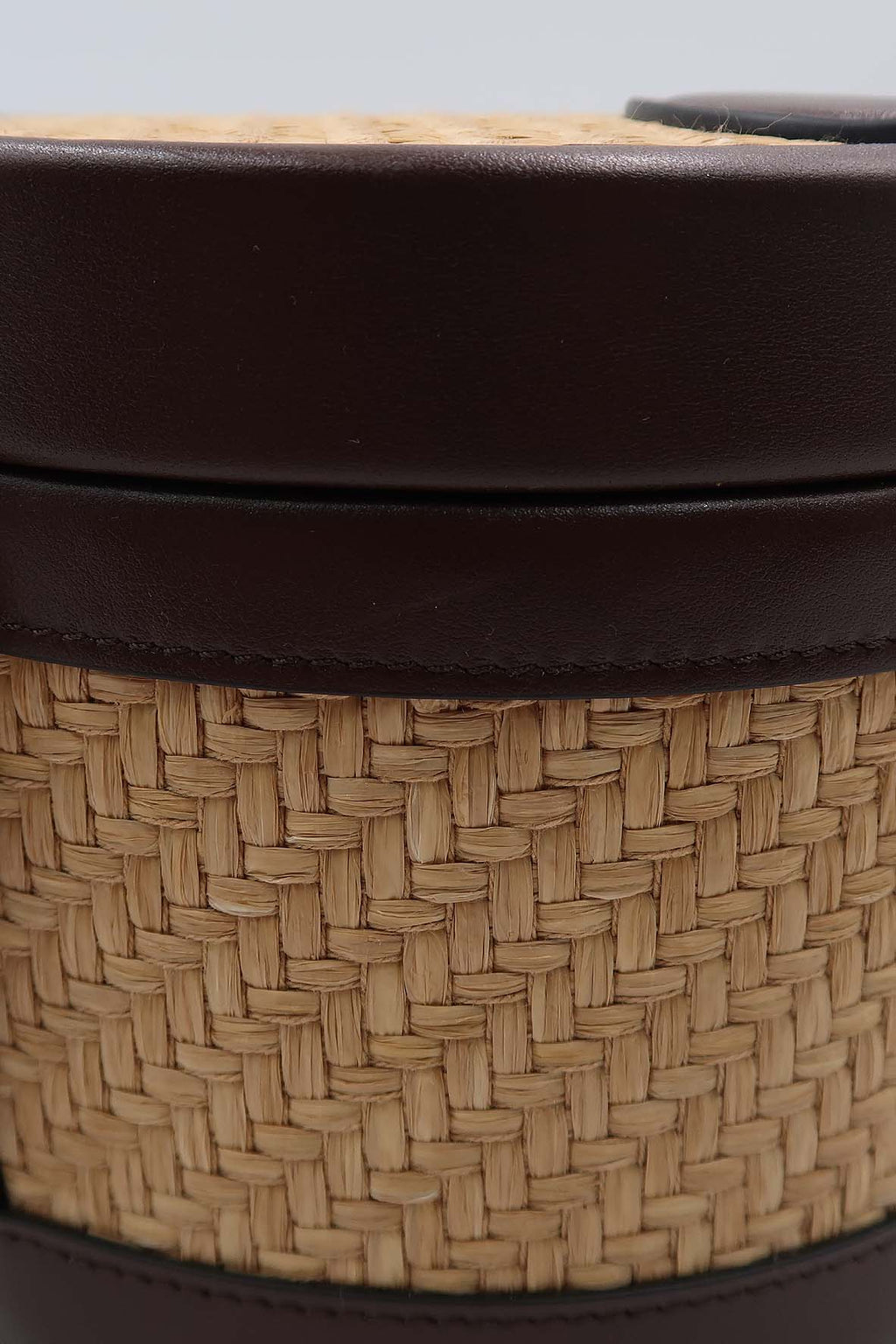 Braided Medium Tambour Natural, Brown
