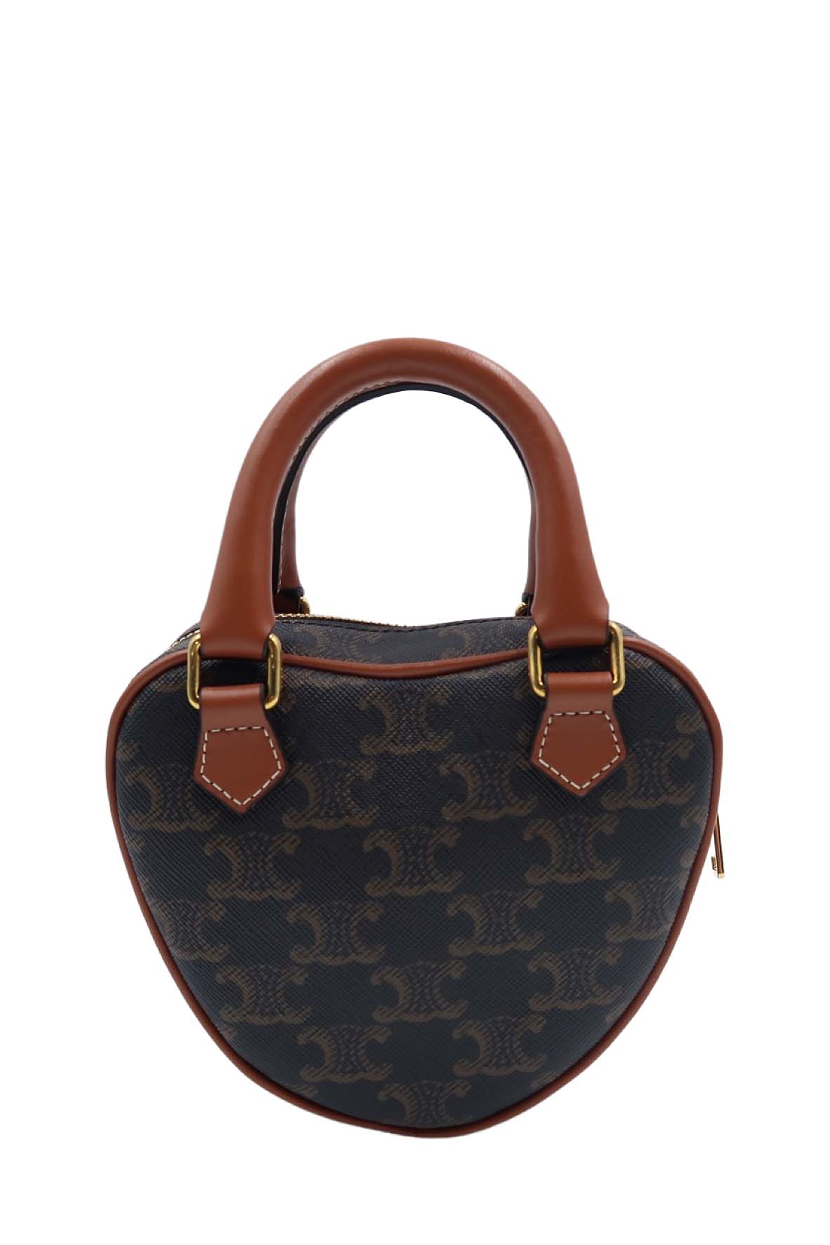 Heart Triomphe Bag Tan