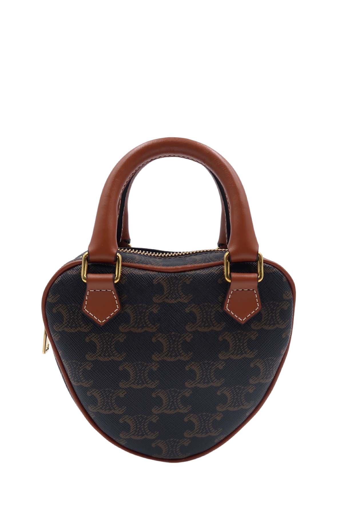Heart Triomphe Bag Tan